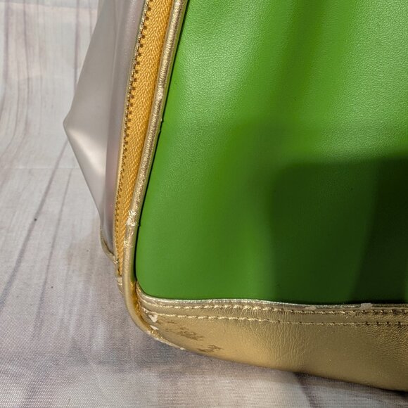Juicy Couture Vintage Green-Gold Pet Carrier Bag - Picture 9 of 14